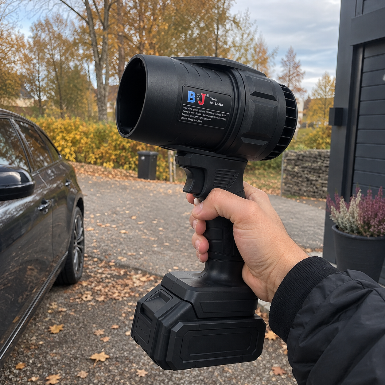 TurboBlaster™ – Kraftfull blåsare för snö & löv
